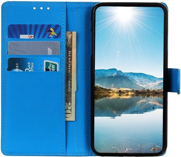 Actual product image MU Classic Litchi Leather Bookcover Series (OnePlus North N200 5G)