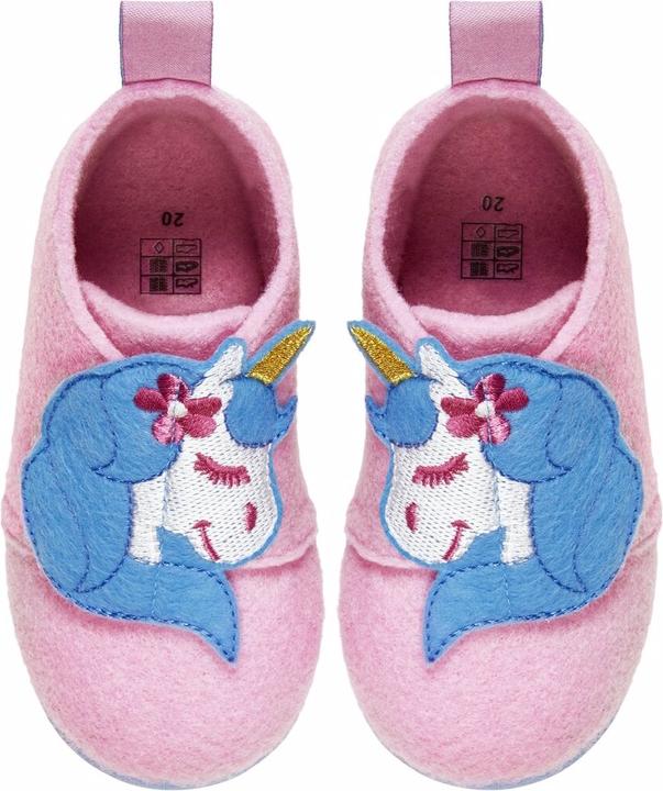 Playshoes Filz Hausschuhe