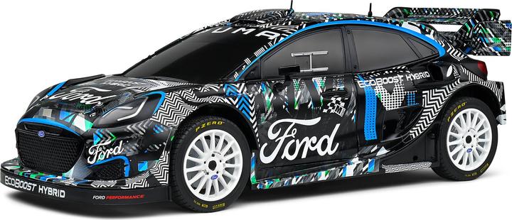 Actual product image Solido 1:18 Ford Puma WRC black