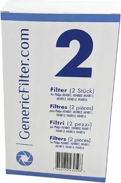 Produktbild GenericFilter Ersatzfilter für Philips Luftbefeuchter (2 x)
