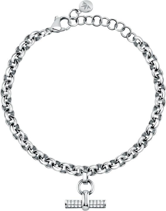 Morellato Abbraccio Armband (19 cm, Edelstahl, Aluminium)
