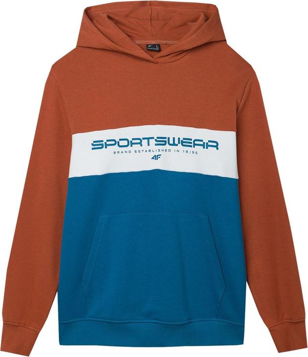 4F Herren Sweatshirt M1032 braun 4FWSS24TSWSM1032 81S M (S, M)