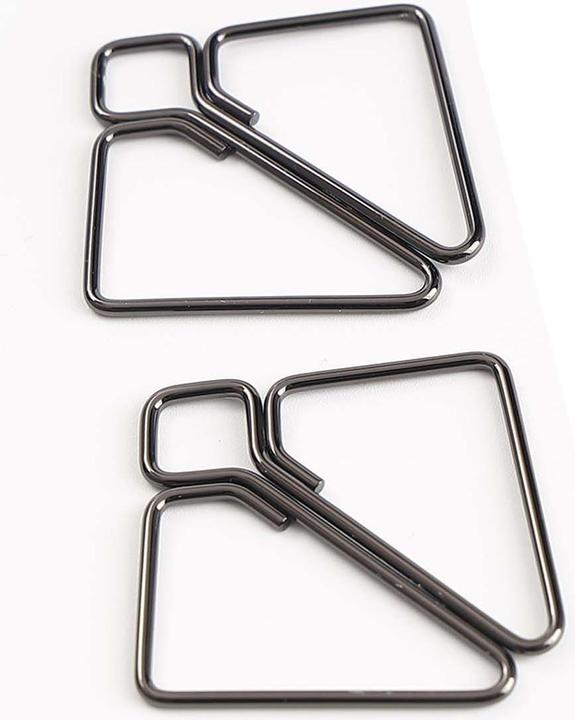 Actual product image Lockink Nipple Clamps with Heavy Pendant - grey