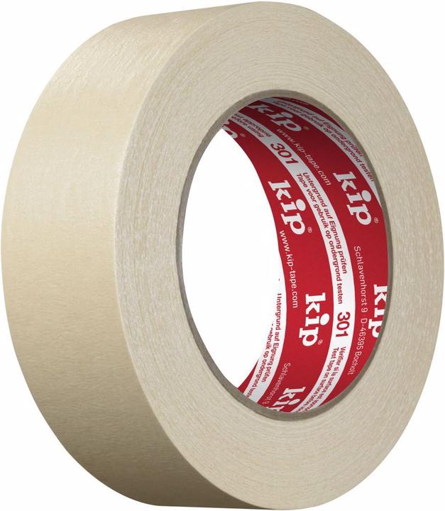 Kip 36mm x 50m MASKINGTEC® naturel Crêpe fin extra 301-36 (36 mm)