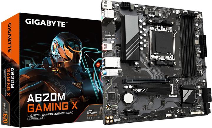 Image du produit Gigabyte A620M GAMING X (AM5, AMD A620, mATX)