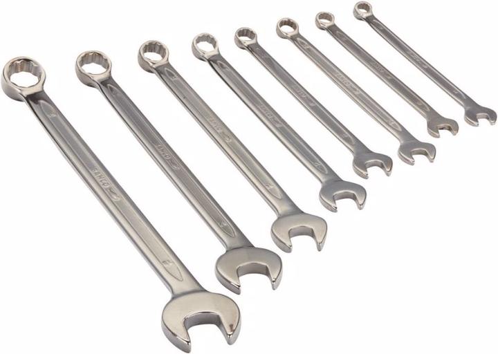 Produktbild Bahco Ring-Maulschlüssel-Satz (Lang) 8-Tlg In Karton. 8- (14 mm, 10  mm, 11 mm, 13 mm)