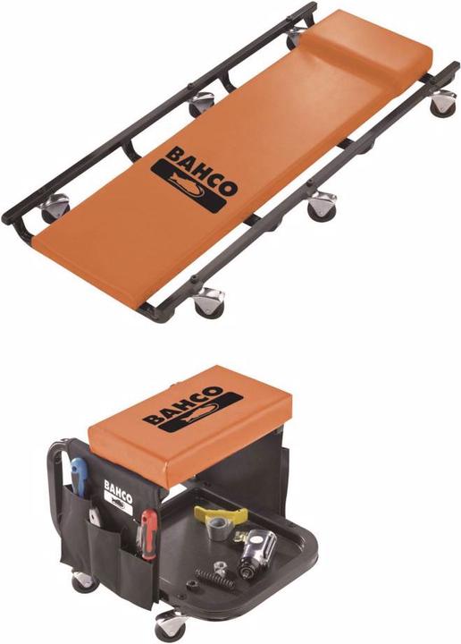 Bahco Roller bed and work seat in a set