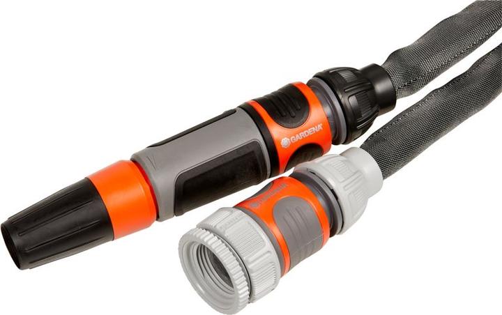 Produktbild Gardena Textilschlauch Liano 15m mit Wandschlauchhalter (15 m, 13 mm)