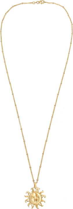 Produktbild Elli Kugelkette Sonne Anhänger Vintage Design (Sterling Silber, 45 cm)