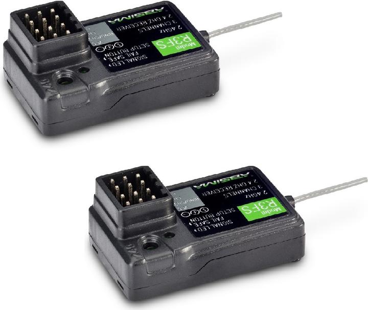 Absima 2-Kanal Fernsteuerung CR2S.V2 2.4GHz inkl. 2 Empfänger
