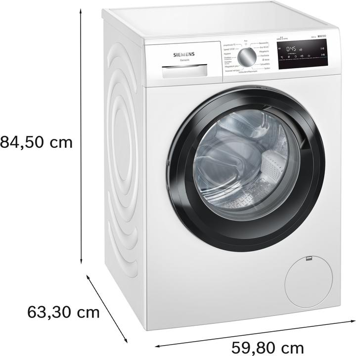 Immagine prodotto Siemens WM14N193CH (8 kg, A sinistra, Spina CH)
