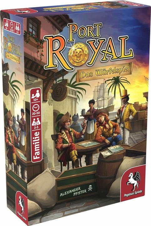 Actual product image Pegasus Port Royal - The dice game (German)