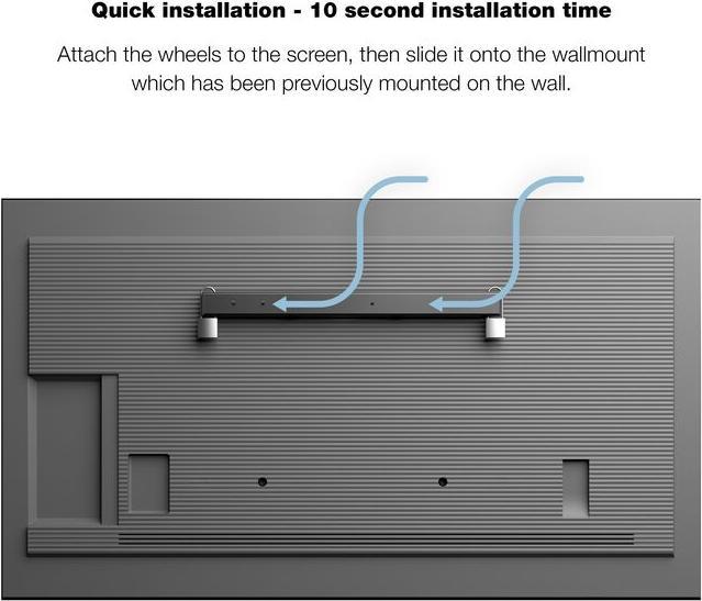 Actual product image Multibrackets M Universal Public Wallmount Black Small