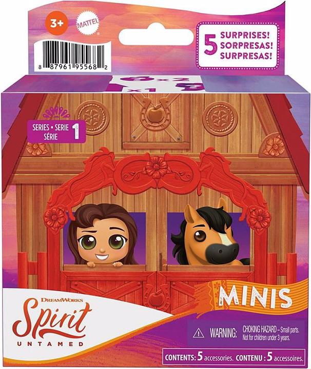 Produktbild Spirit " - frei und ungezähmt“ Mini-Überraschungs-Spielset mit Pferdefigur Sortiment im Thekendisplay