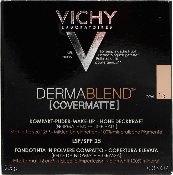 Image du produit Vichy Dermablend (Covermatte) Fond de teint compact en poudre (Opale)