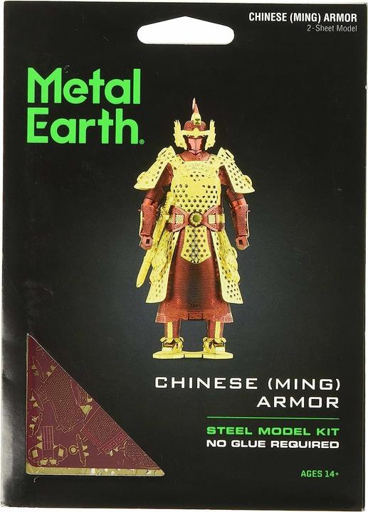Actual product image Metal Earth Chinese Ming (Armor series)