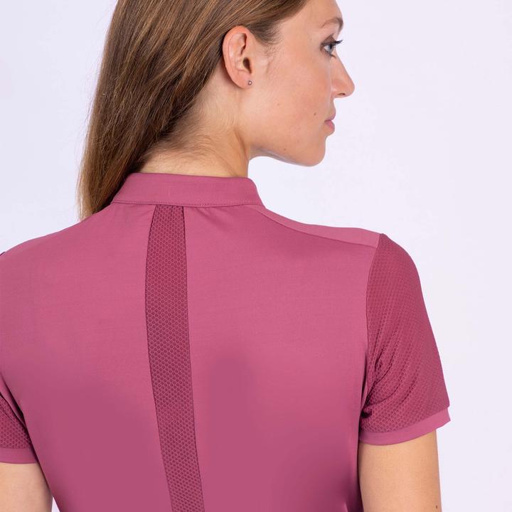 Produktbild Euro-star reit-poloshirt mit halbem reissverschluss, damen valentina (XL)