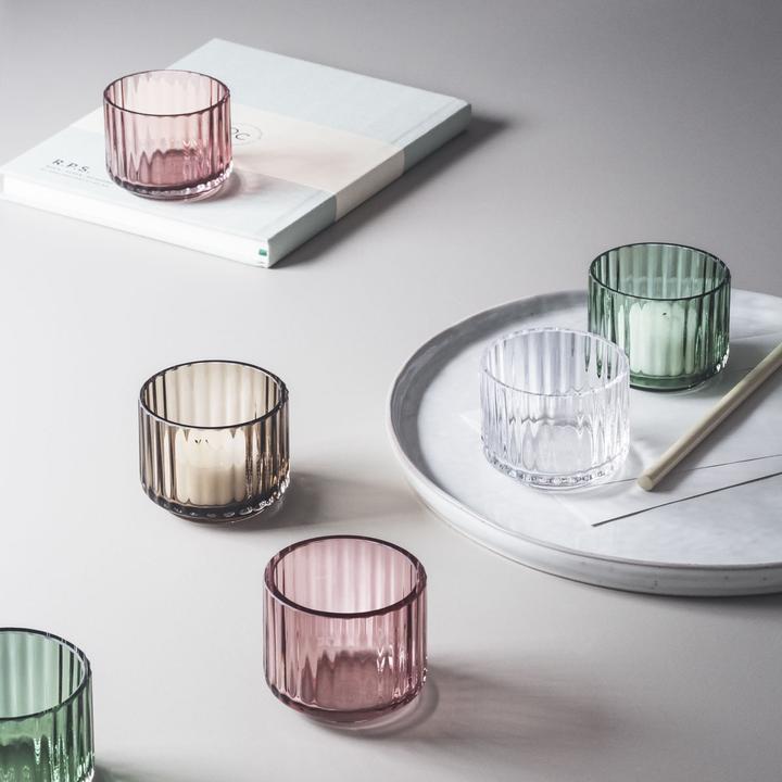 Produktbild Lyngby Teelichthalter aus Glas (Ø 7 x 5.5 cm)