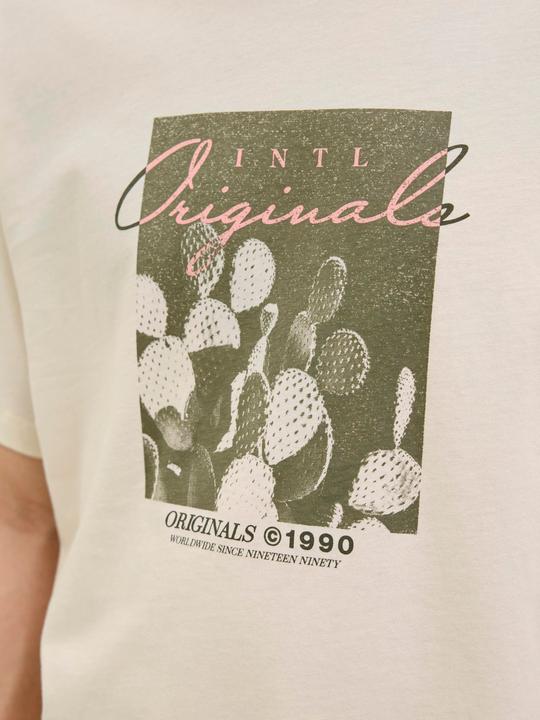 Actual product image Jack & Jones Gedruckt Rundhalsausschnitt T-shirt T-shirt (L)
