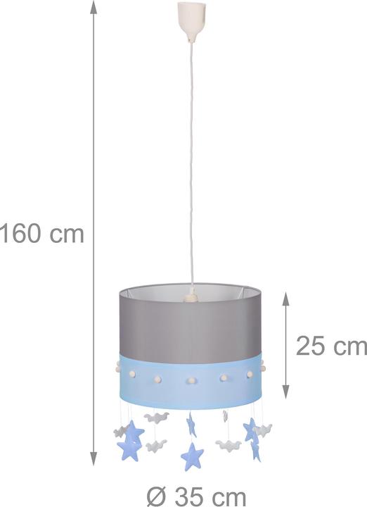 Immagine prodotto Relaxdays Lampada a sospensione (E27)