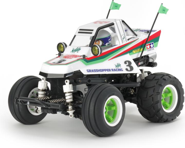 Actual product image Tamiya Comical Grasshopper WR-02CB 2WD (Kit)