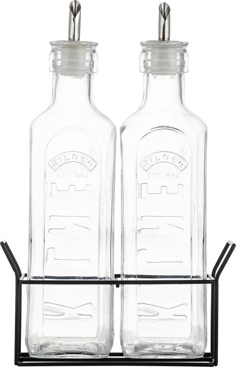 Productafbeelding Kilner 0025.028 Set van 2 Olie-infusiesets 0,6L, glas (600 ml)
