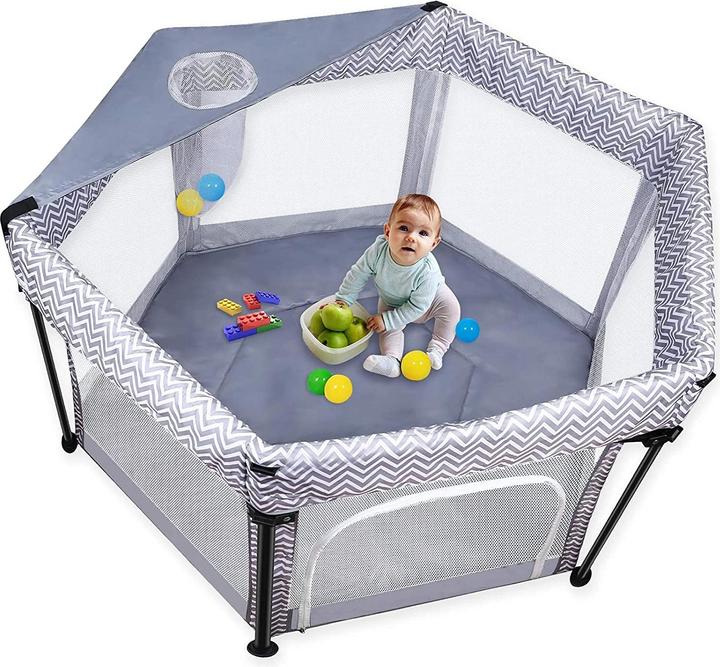 Kisdream Playpen (128 cm, 128 cm)