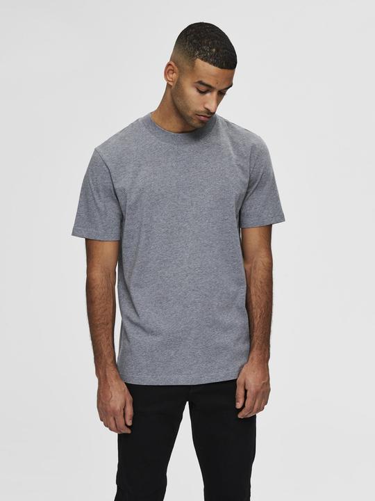 Produktbild Selected Homme Stehkragen Bio-Baumwoll T-Shirt (L)