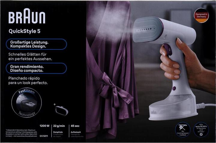 Actual product image Braun QuickStyle 5 GS 5011 (1200 W, 22 g/min)