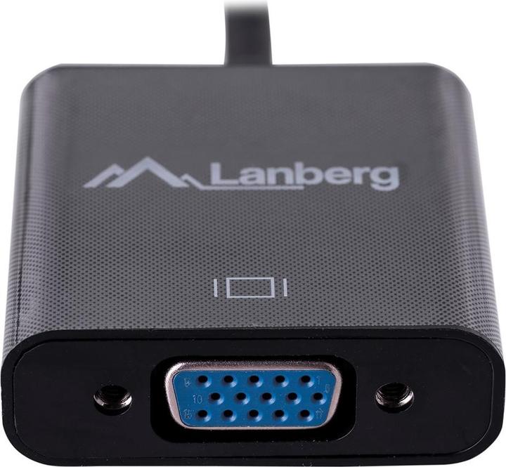 Immagine prodotto Lanberg AD-0017-BK Cavo video adattatore HDMI-A VGA (HDMI, VGA, 20 cm)