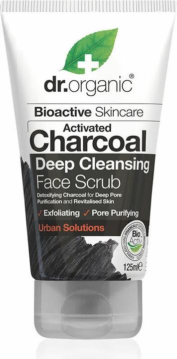 Actual product image Dr. Organic BIOACTIVE ORGANIC deep cleansing face scrub 125 ml (Exfoliation, 125 ml)
