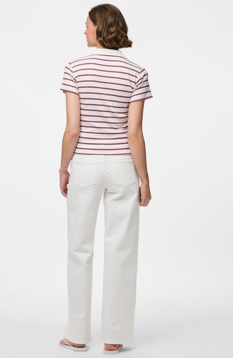 Actual product image Pieces Pcjayjay Ss V-Neck Polo Top Jrs D2d Fsy (XL)