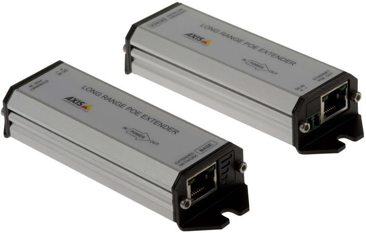 Actual product image Axis PoE+ Extender Long Range PoE Extender Kit (802.3af (PoE), 802.3at (PoE+), 25 W)