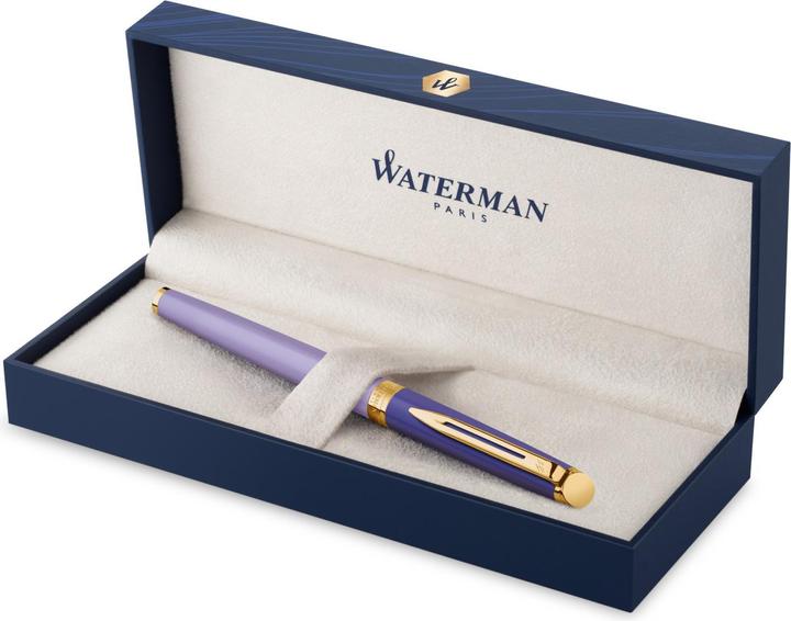Actual product image Waterman Rollerball Hemisphere Blocking F (Black, Violet, 1 x)