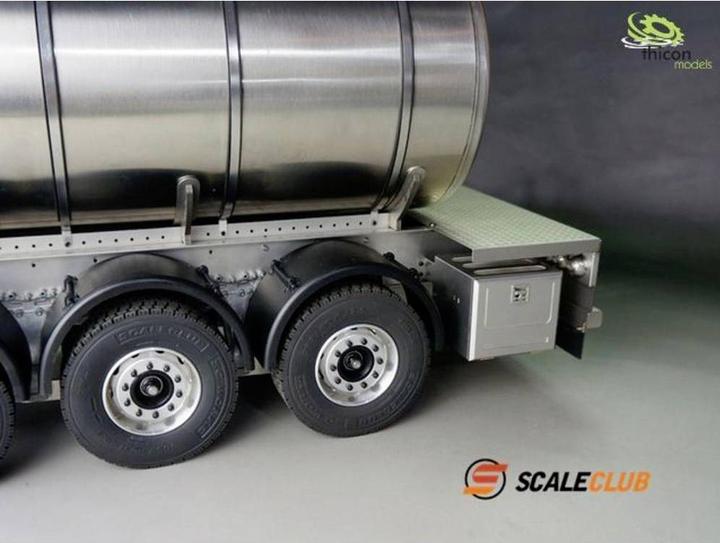 Produktbild ScaleClub 1:14 Tankauflieger V2A 3-Achs