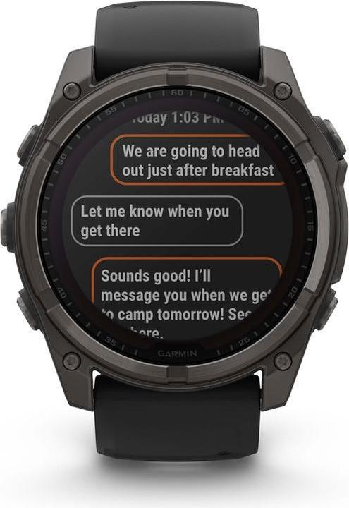 Produktbild Garmin Fenix 8 Solar Sapphire Titan (51 mm)