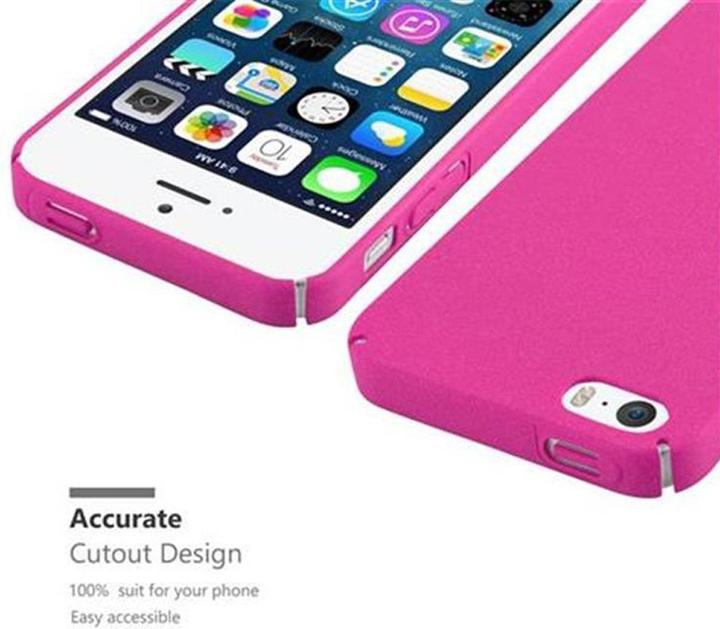 Image du produit Cadorabo Couverture rigide Frosty Cover (Apple iPhone 5)