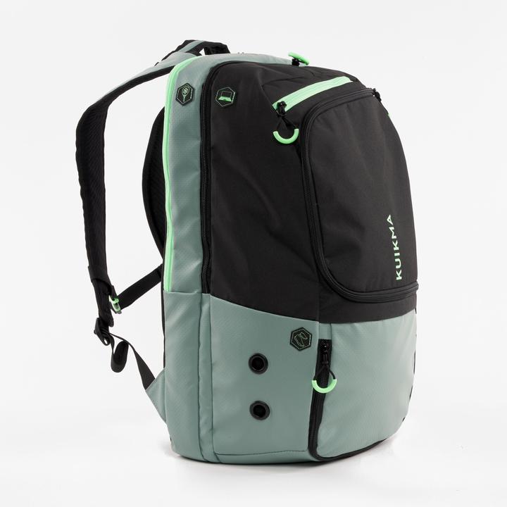 Kuikma Padelrucksack isoliert 30 Liter - PBP Elite grün