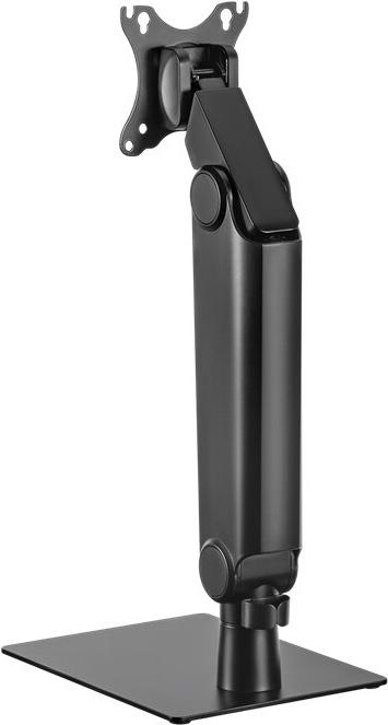 Actual product image Goobay Free-standing single monitor mount, black (Table, 32")
