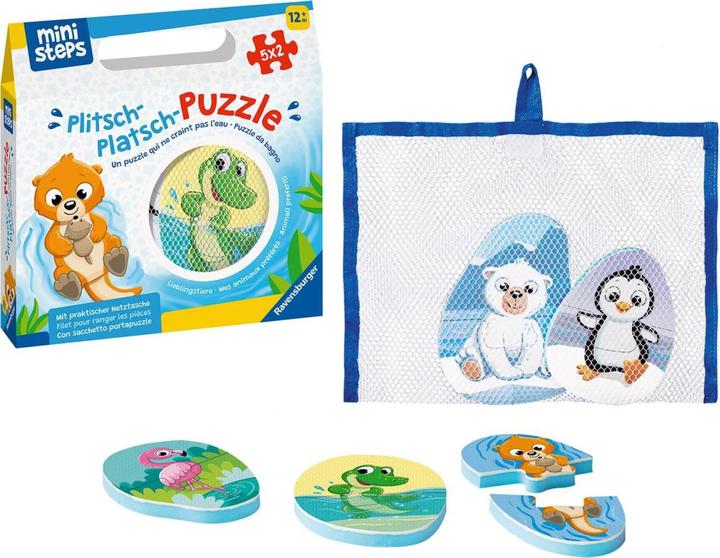 Actual product image Ravensburger ministeps favourite animals (2 pieces)