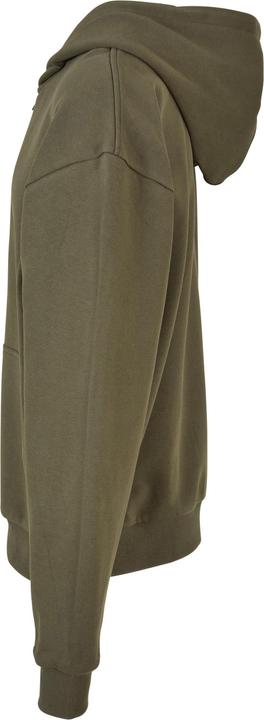 Immagine prodotto Build Your Brand Felpa con Cappuccio e Zip Intera Ultra Pesante Uomo (L)