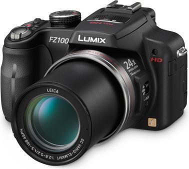 Panasonic Lumix FZ100, 14MP, 24xZoom, FullHD Movies, Schwarz (1/2,3'')