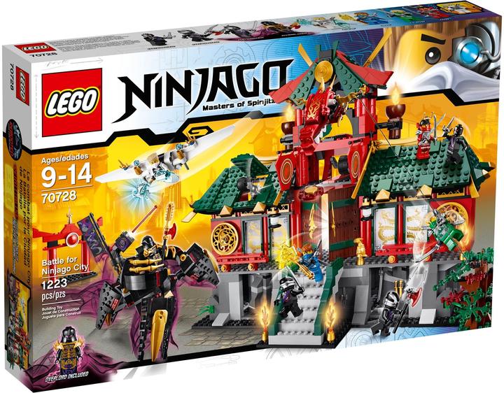 Actual product image LEGO Battle for Ninjago City (70728, LEGO Ninjago)