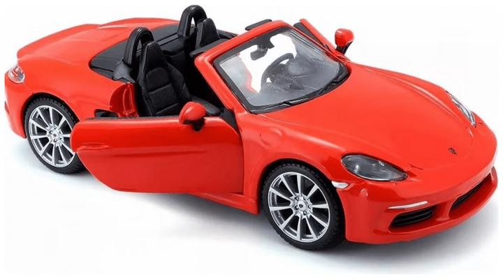 Actual product image Bburago Porsche 718 Boxster Blue 1/24