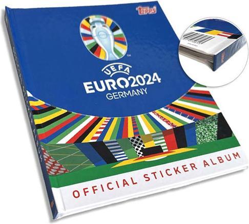 Actual product image Topps UEFA EURO 2024 Sticker Album Hardcover