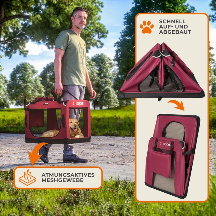 Image du produit Cadoca Caisse de transport S (Chien, Réflecteurs)