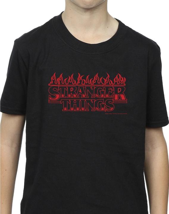 Immagine prodotto Netflix Stranger Things Flames Maglietta Ragazzi (152, 158)