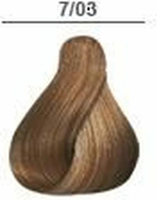 Actual product image Wella Koleston Perfect Me+ Pure Naturals (7/03 medium blonde natural-gold)