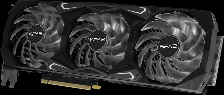 Actual product image KFA2 GeForce RTX 3080 SG OC LHR (10 GB)