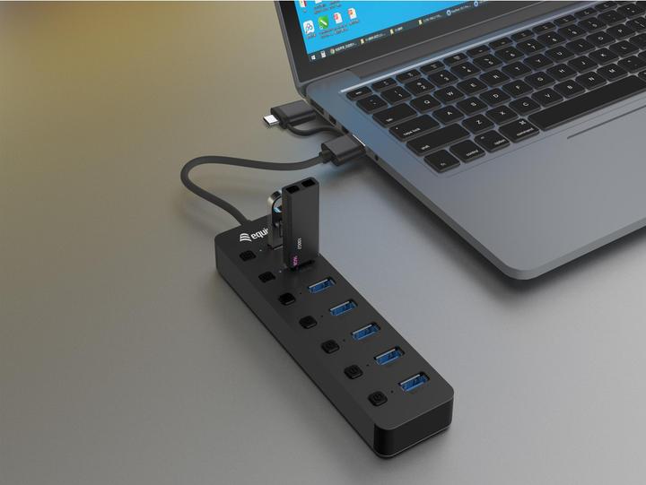 Image du produit equip 128965 (USB-C, USB-A, 7 Ports)